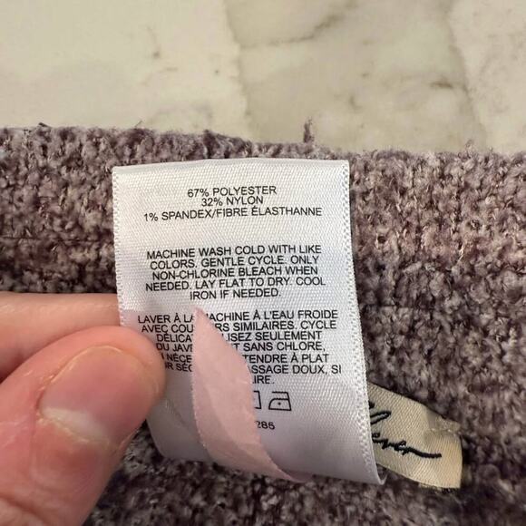 Express One Eleven Cozy Chenille Leggings Womens Medium Joggers Fuzzy Loungewear - Picture 5 of 6